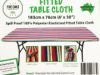 Five Oaks – Fitted Camping Table Covers
