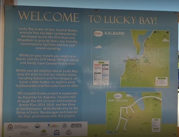 Lucky-Bay-Camping-Sign
