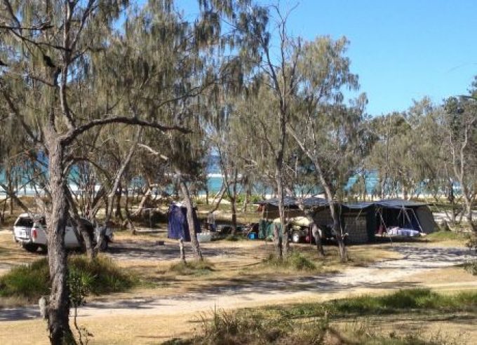 Flinders Beach North Stradbroke Island Tent Sites